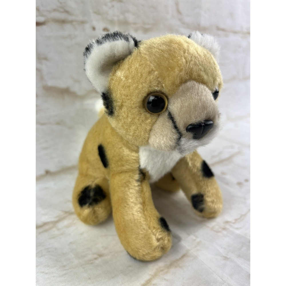Wild Republic 5" Cheetah Plush Stuffed Animal Plush Baby Cub Leopard Toy